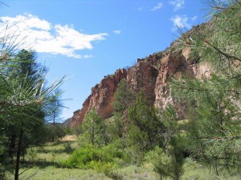 bandelier national monument nouveau-mexique etats-unis voyage aux usa en famille