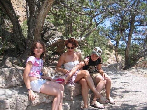 bandelier national monument nouveau-mexique etats-unis voyage aux usa en famille