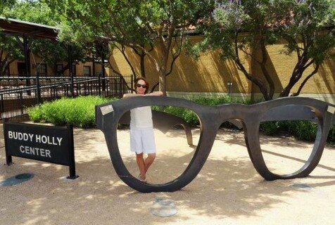 Buddy Holly Center à visiter à Lubbock pendant un voyage aux Etats-Unis en famille