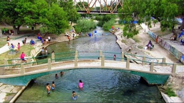 San Felipe Springs à Del Rio au Texas où se baigner lors d'un voyage aux Etats-Unis en famille