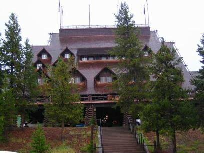 Lodge à Yellowstone au wyoming aux etats-unis où loger lors d'un voyage aux usa en famille