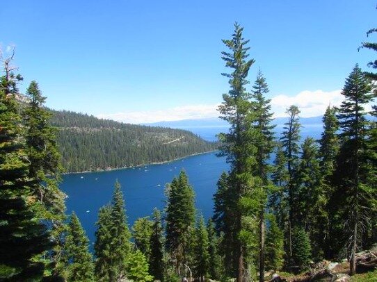 Lake Tahoe Emerald Bay State Park aux Etats-Unis en Californie à voir lors d'un voyage aux USA en famille