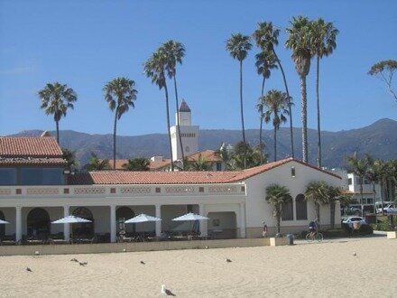 Santa barbara front de mer en californie aux états-unis à voir lors d'un voyage aux usa en famille