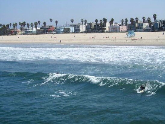 Les canaux de Venice Beach à los angeles en californie en amérique à découvrir lors d'un voyage aux etats-unis en famill