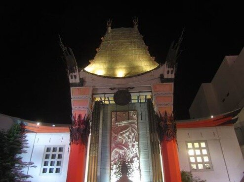 Le TCL Chinese Theater (ex Grauman's Chinese Theater) à los angeles en californie en amérique à voir au cours d'un voyage aux usa en famille