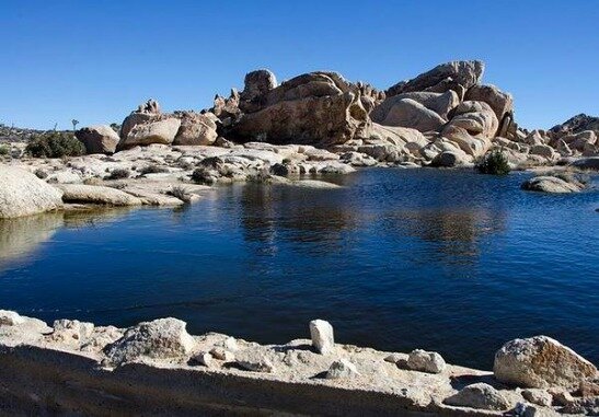 Le Barker dam de Joshua Tree National Park en californie en Amérique à découvrir lors d'un voyage en famille aux Etats-Unis