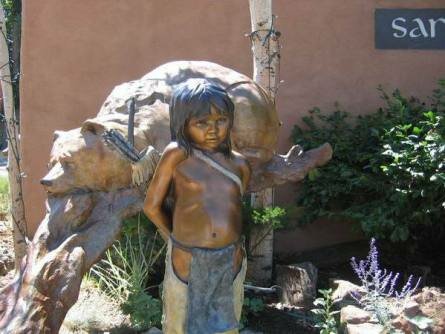 Santa Fe au Nouveau Mexique aux Etats-Unis à voir lors d'un voyage aux USA en famille pendant les vacances