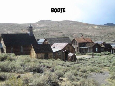 Bodie et mono lake Californie voyage aux USA en famille