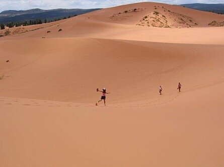 coral pink sand dunes state park utah etats-unis voyage aux usa en famille